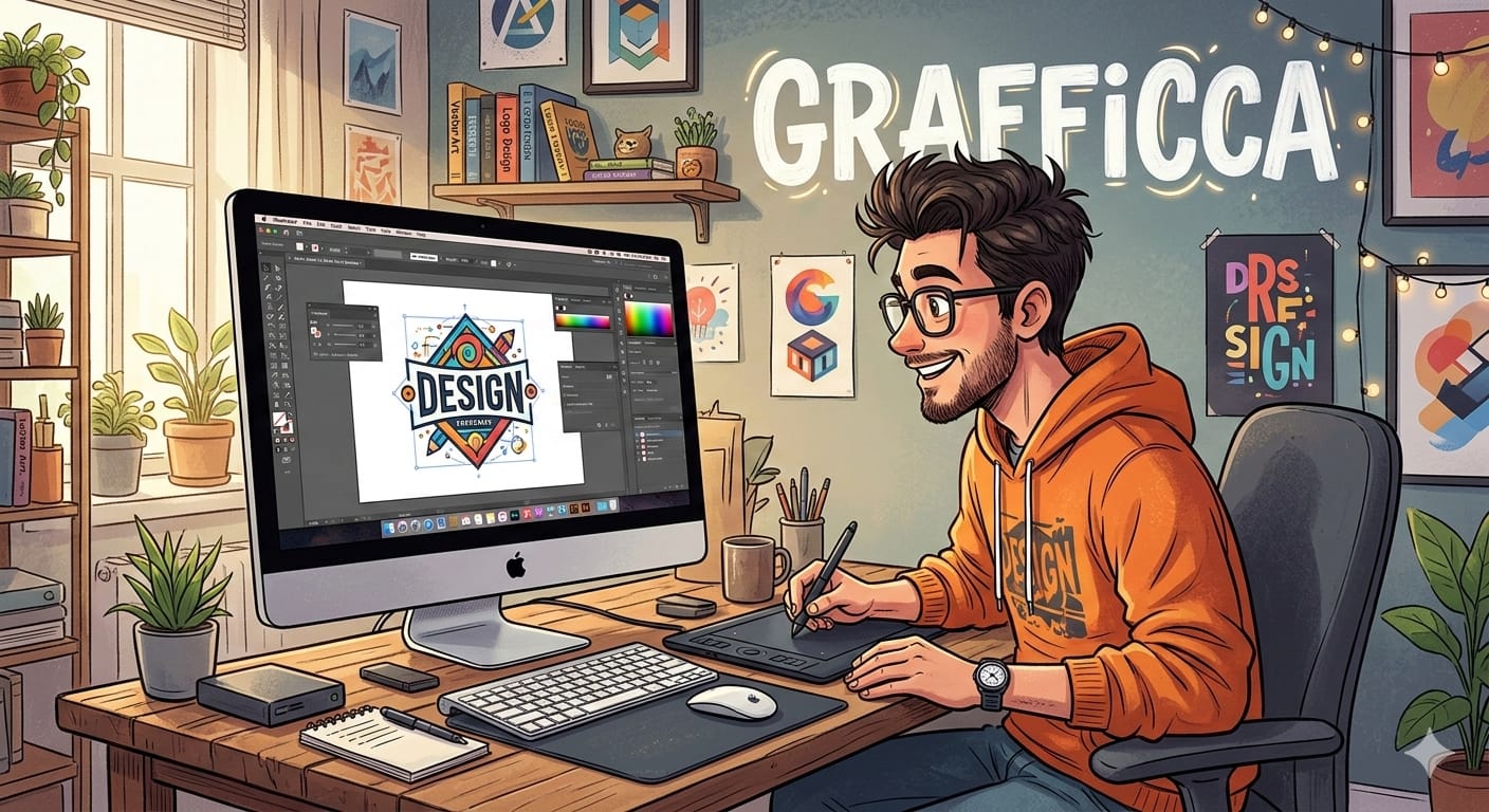 Grafficca Studio - Designer at Work